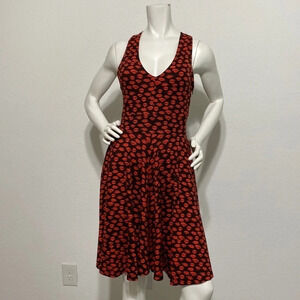 Isabel De Pedro Lip Print Dress